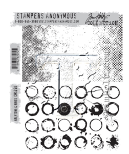 Tim Holtz/Stampers Anonymous, Halftone and Rings CMS260