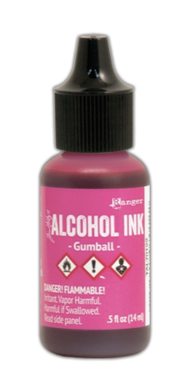 Tim Holtz Alcohol Ink, Gumball