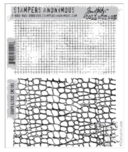 Tim Holtz/Stampers Anonymous, Graph & Croc CMS185