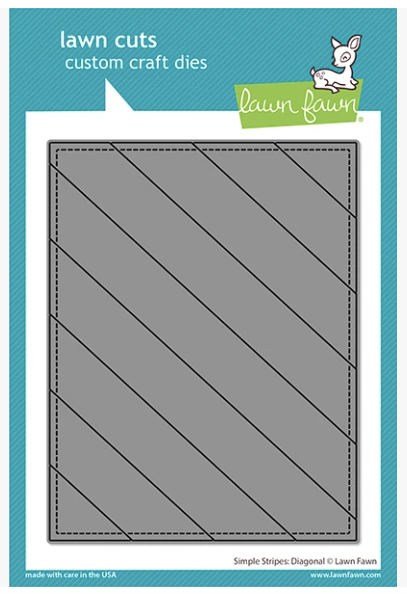 Lawn Fawn, Simple Stripes: Diagonal
