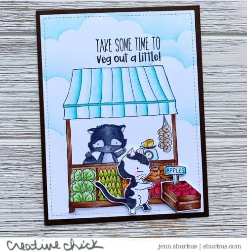 Lawn Fawn Cloudy Stencil - Image 6