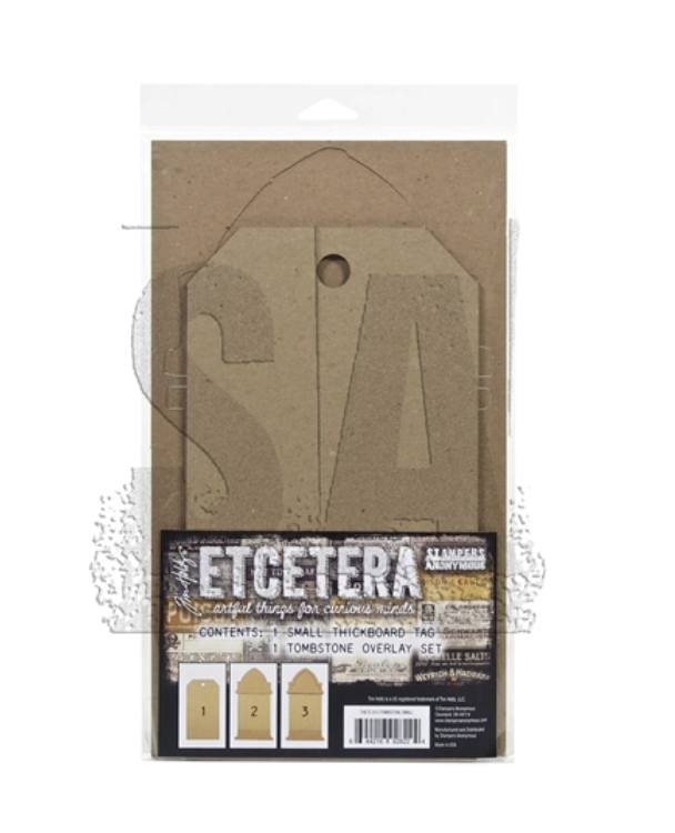 Tim Holtz/Stampers Anonymous, Tombstone Etcetera Tag