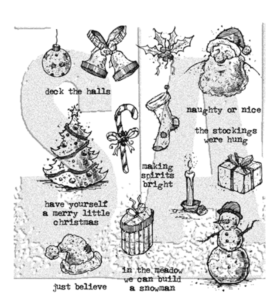 Tim Holtz/Stampers Anonymous: Tattered Christmas