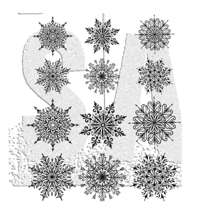 Tim Holtz/Stampers Anonymous: Mini Swirly Snowflakes