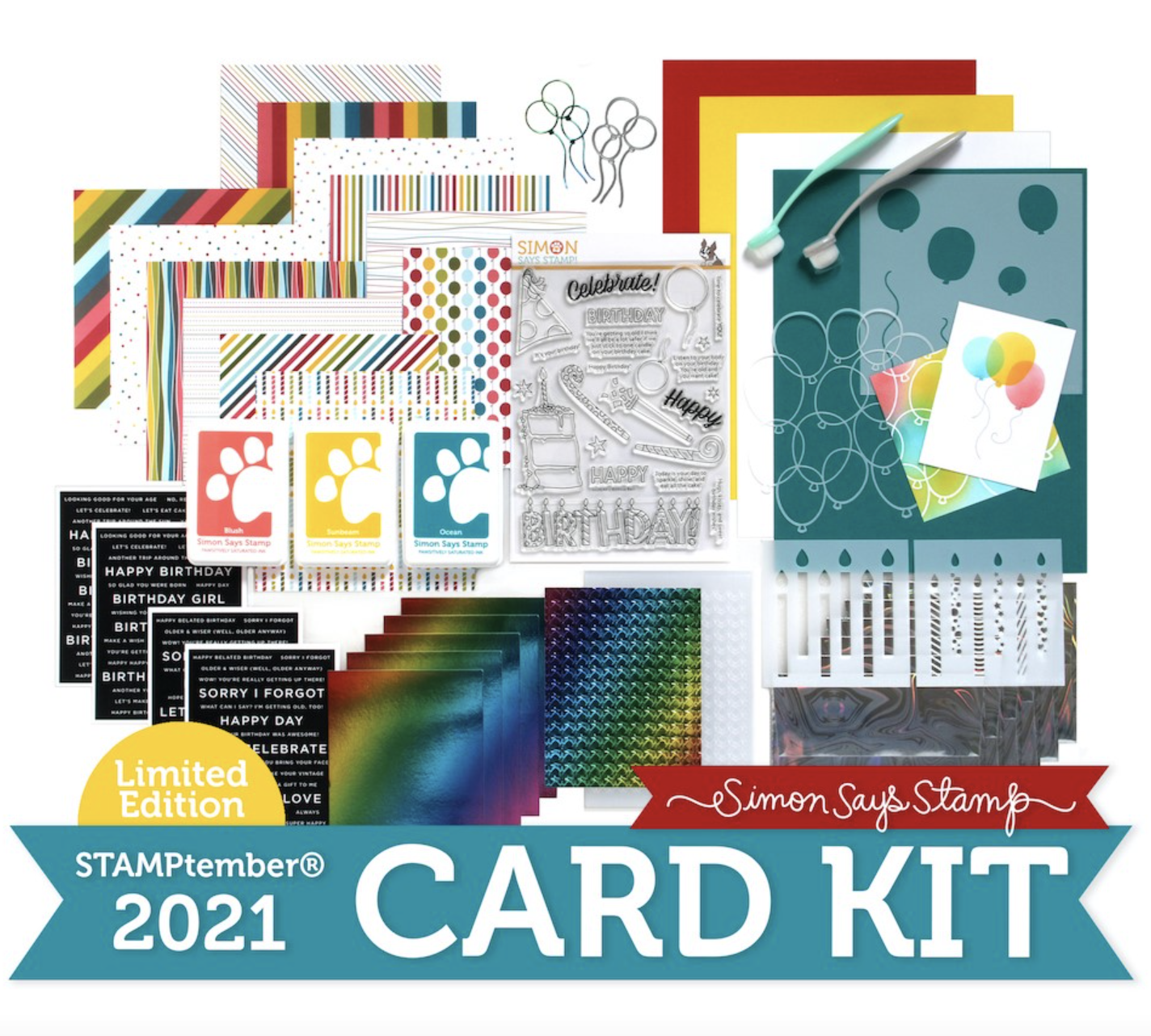Simon Says Stamp, STAMPtember Birthday Bash Card Kit