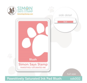 Simon Says Stamp, Pawsitively Saturated Ink Pad BLUSH