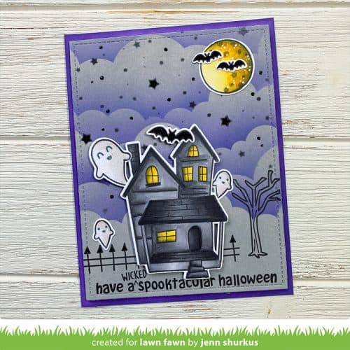 Lawn Fawn Cloudy Stencil - Image 7