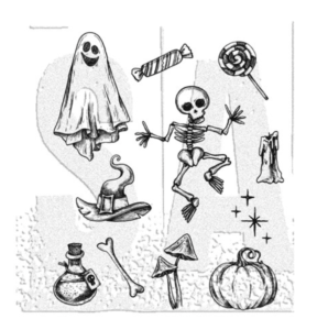 Tim Holtz/Stampers Anonymous: Halloween Doodles