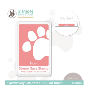 Simon Says Stamp, Pawsitively Saturated Ink Pad Blush