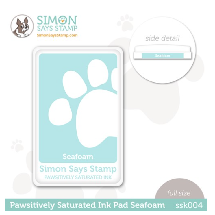 Simon Says Stamp, Pawsitively Saturated Ink Pad Seafoam
