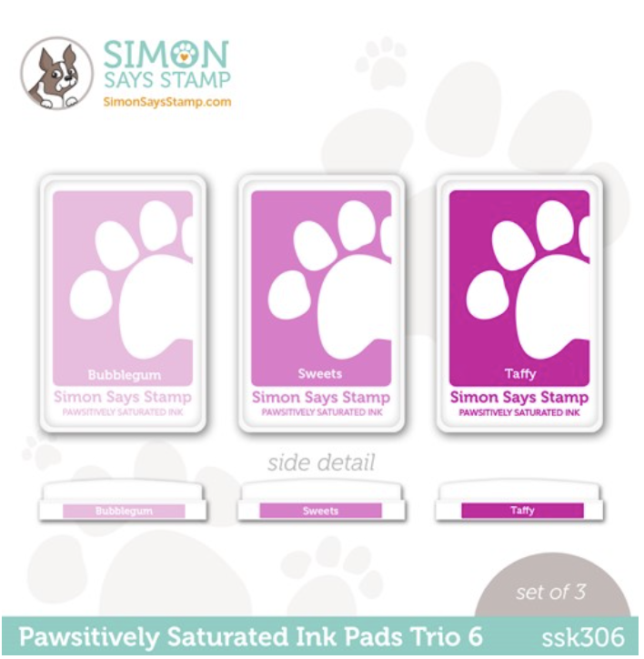Simon Says Stamp, Pawsitively Saturated Ink Trio 6
