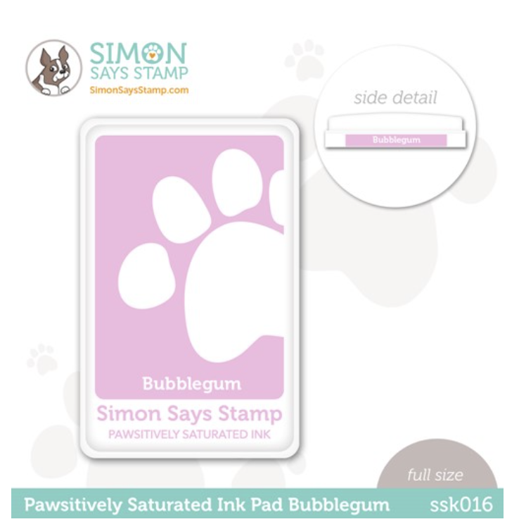 Simon Says Stamp, Pawsitively Saturated Ink Pad Bubblegum