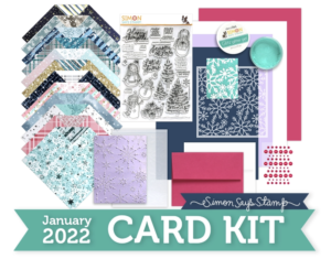 Simon Says Stamp, January 2022 Card Kit