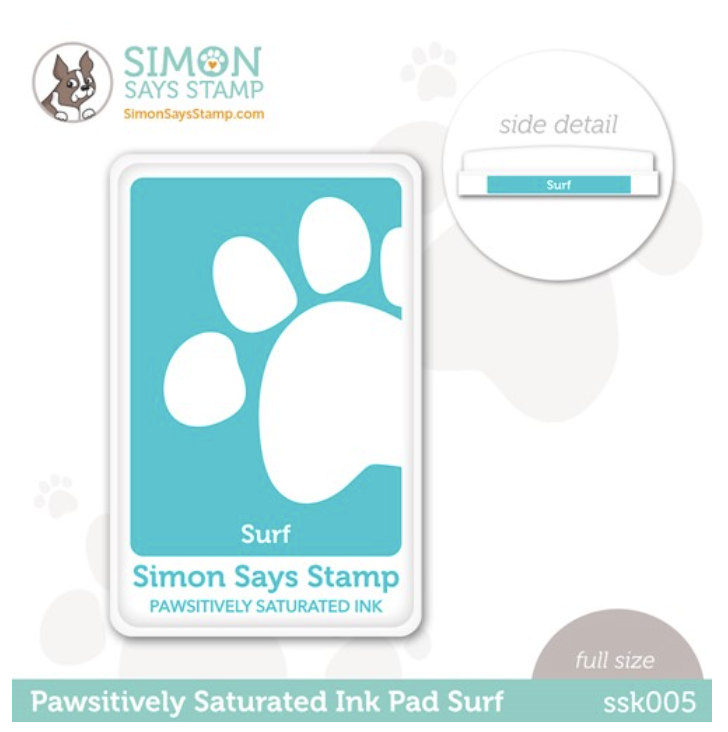 Simon Says Stamp, Pawsitively Saturated Ink Pad Surf