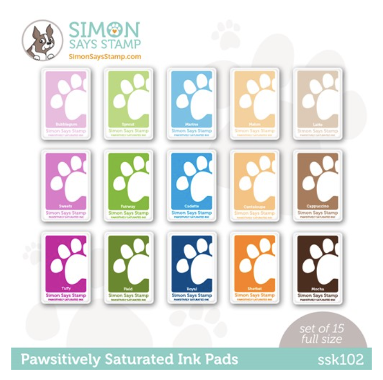 Simon Says Stamp Pawsitively Saturated Ink Pads