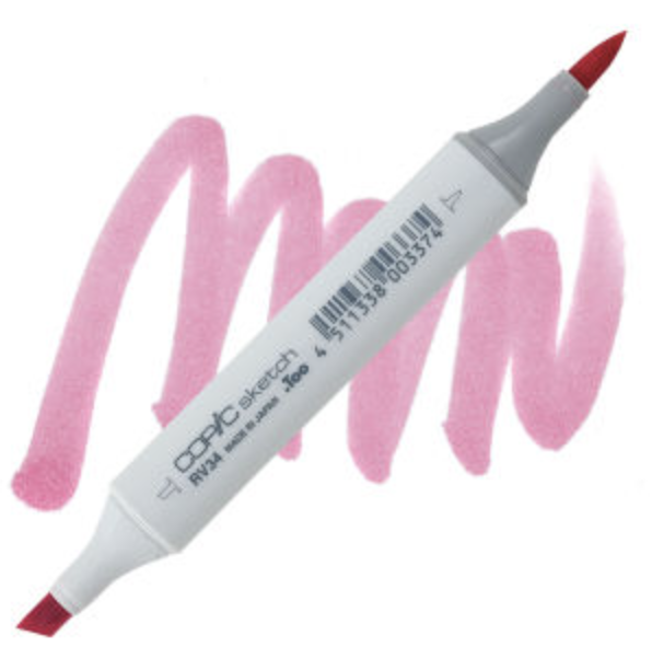 RV34, Dark Pink Copic Sketch Marker