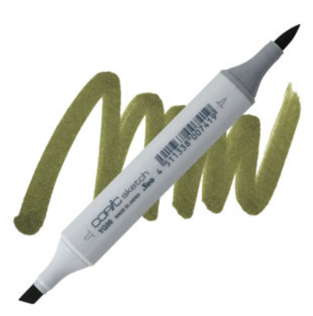 YG99, Marine Green Copic Sketch Marker