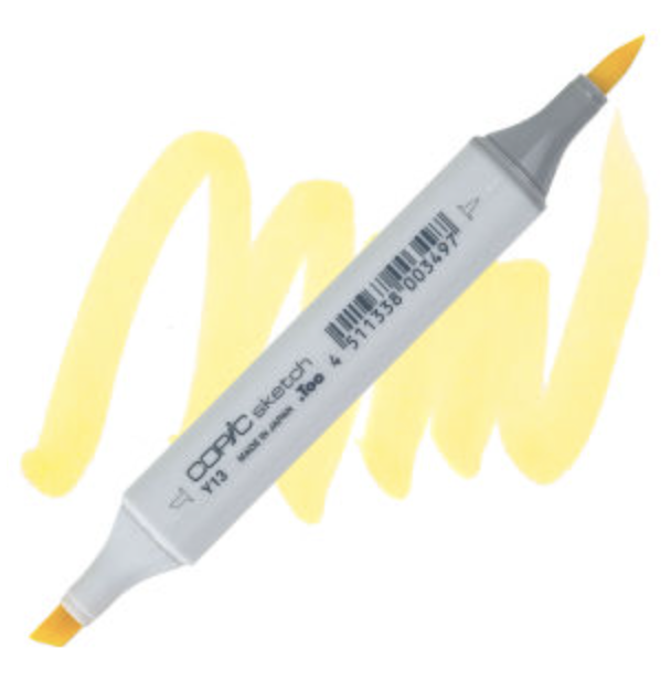 Y13, Lemon Yellow Copic Sketch Marker