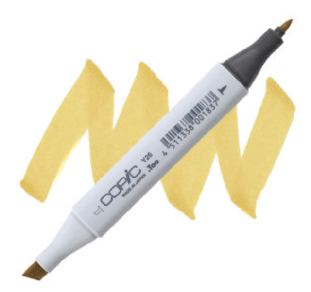 Y26, Mustard Copic Original Marker