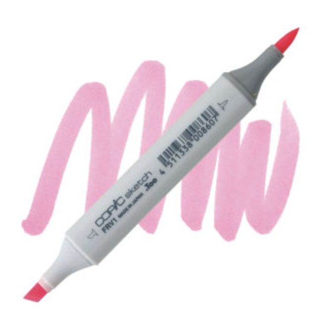 FRV1 Fluorescent Pink Copic Sketch Marker