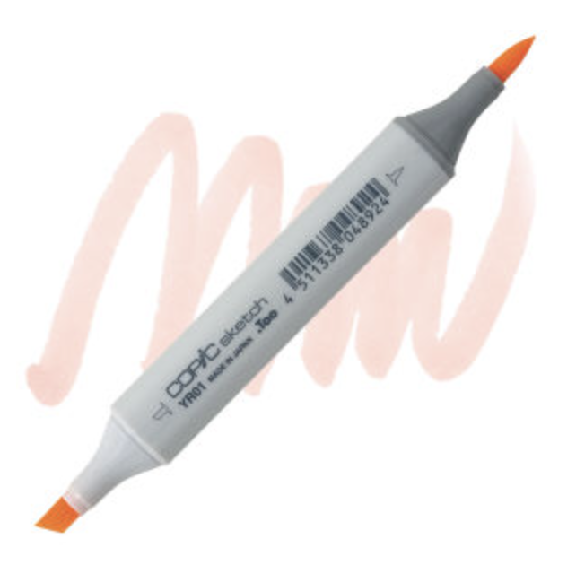 YR01 Peach Puff Copic Sketch Marker