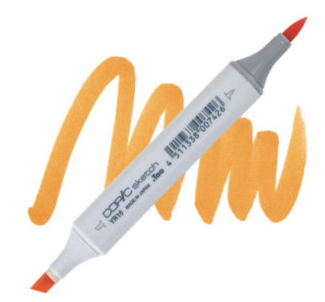 YR16 Apricot Copic Sketch Marker