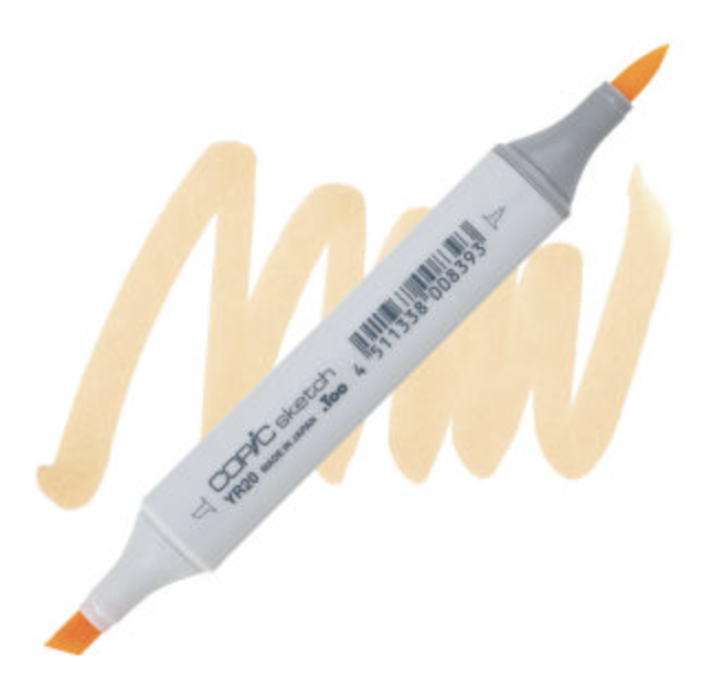 YR20 Yellowish Shade Copic Sketch Marker
