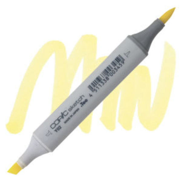 Y02 Canary Yellow Copic Sketch Marker