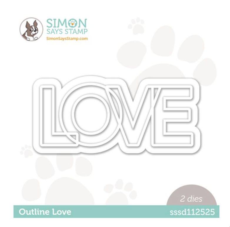 Simon Says Stamp, Outline Love