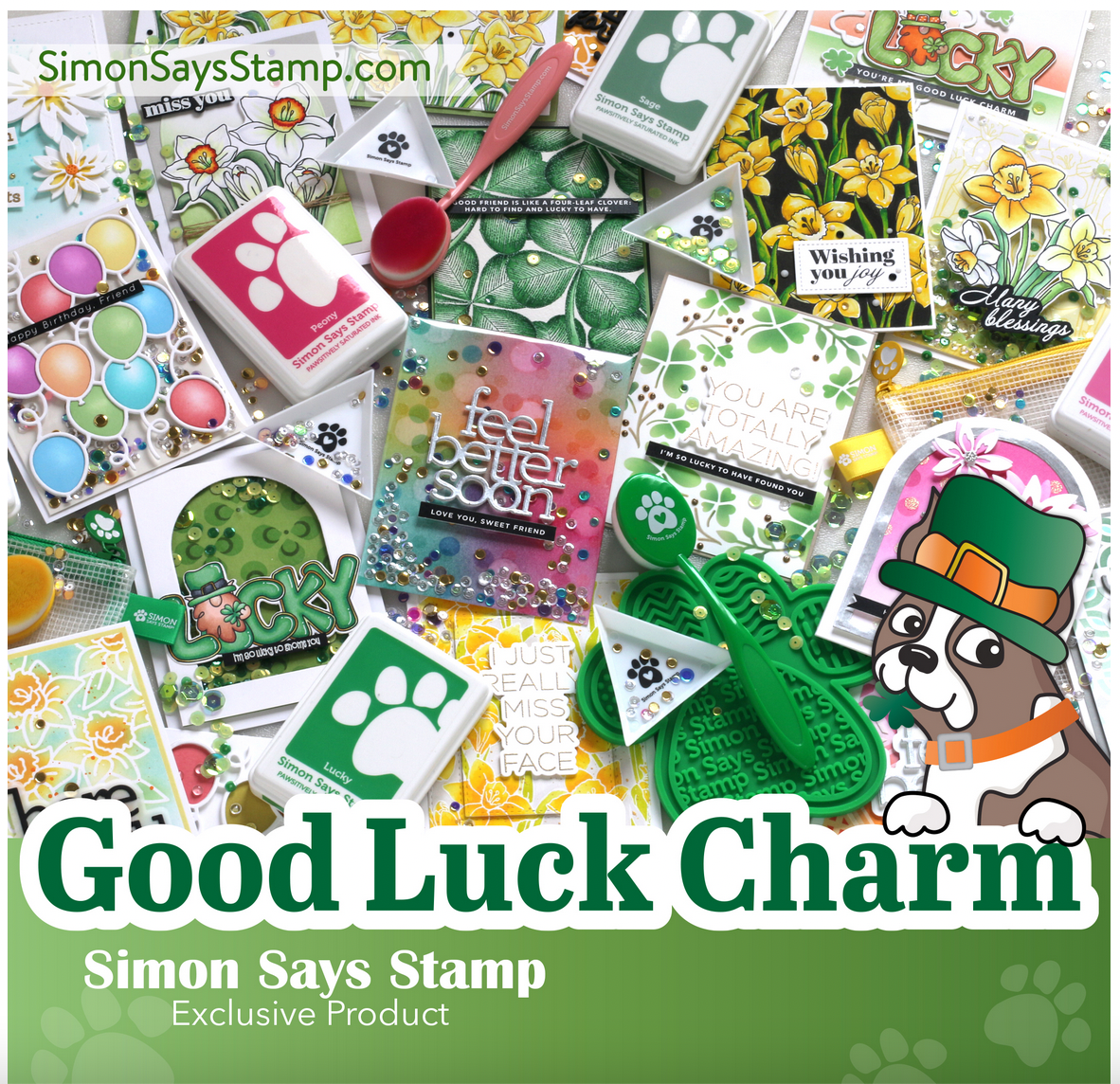 Simon Says Stamp, Good Luck Charm Release