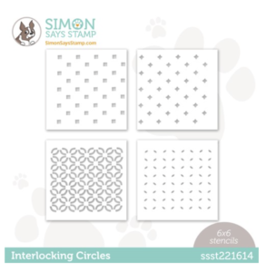 Simon Says Stamp, Interlocking Circles Stencils
