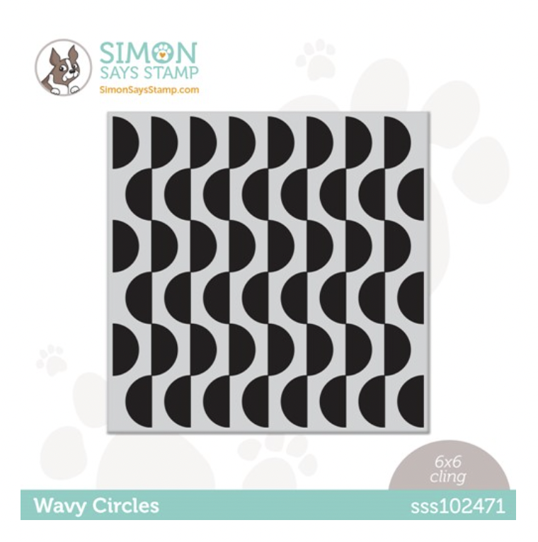 Simon Says Stamp, Wavy Circles