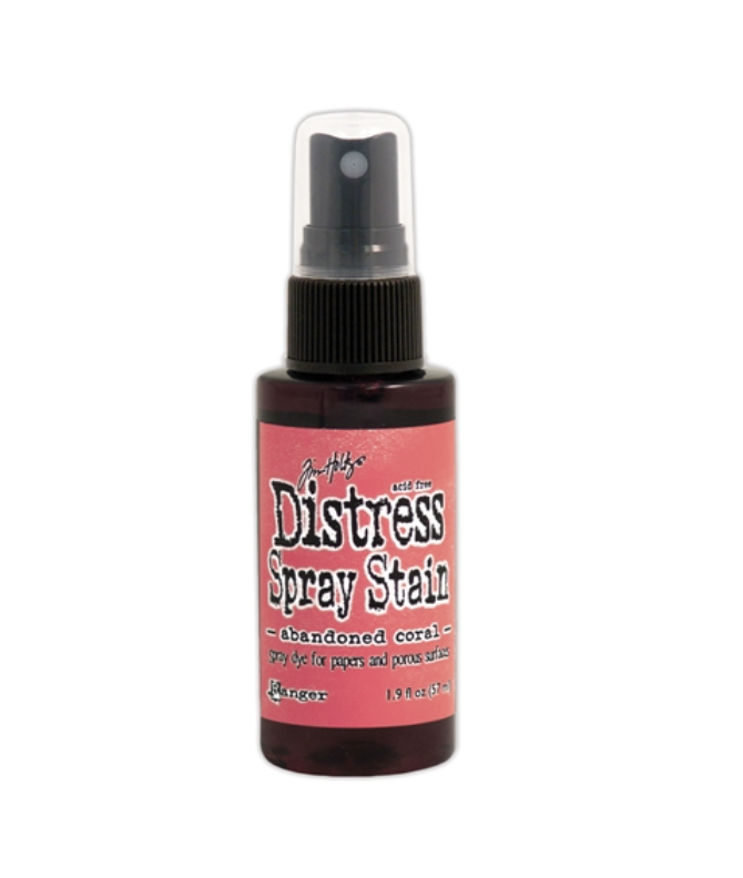 Tim Holtz/Ranger Ink, Abandoned Coral Distress Spray Stain