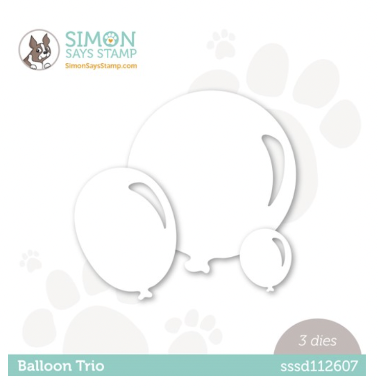 Simon Says Stamp, Balloon Trio Die Set