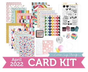 Simon Says Stamp, April 2022 Card Kit