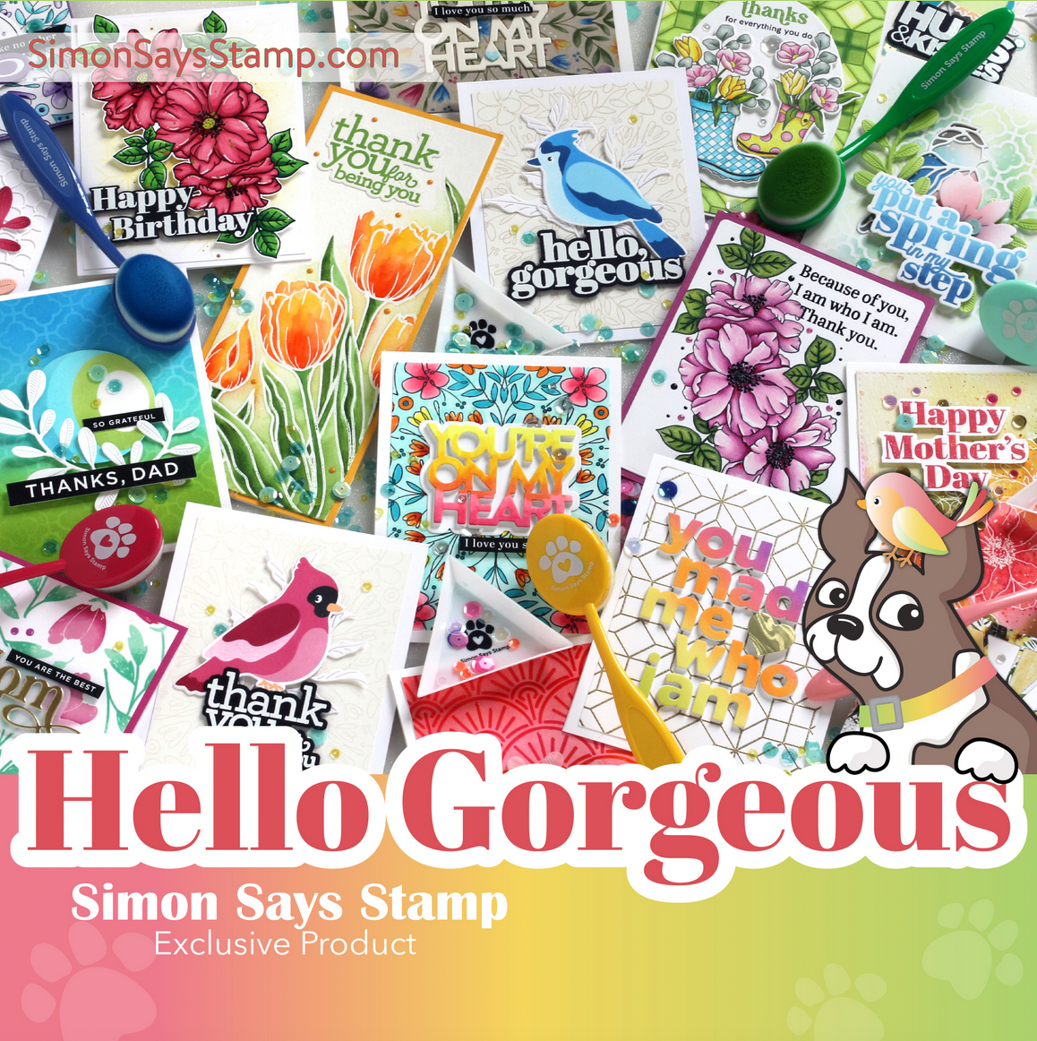 Simon Says Stamp, Hello Gorgeous