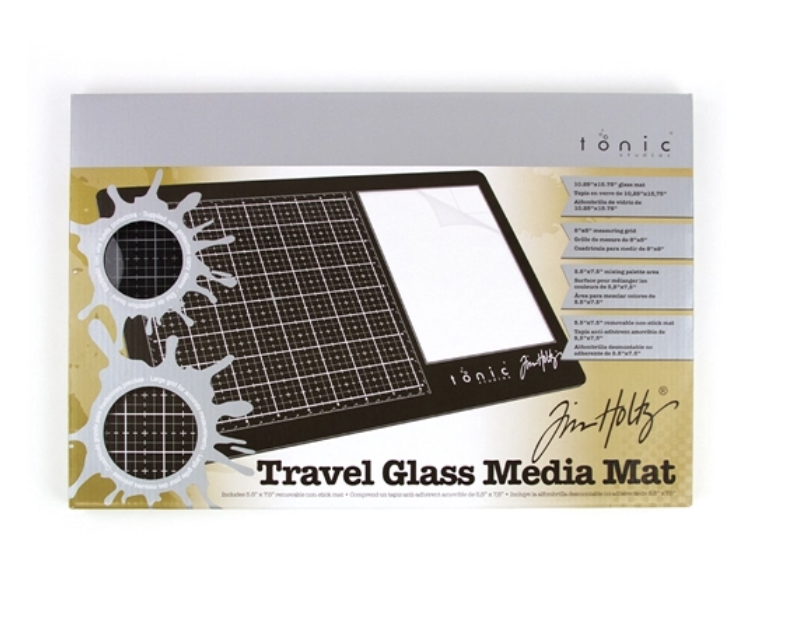 Tim Holtz/Tonic Travel Glass Media Mat