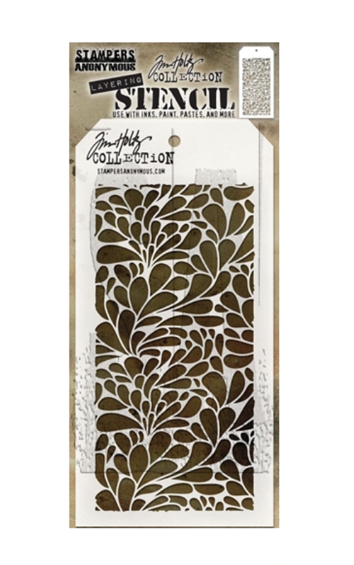 Tim Holtz/ Stampers Anonymous, Layering Stencil THS080