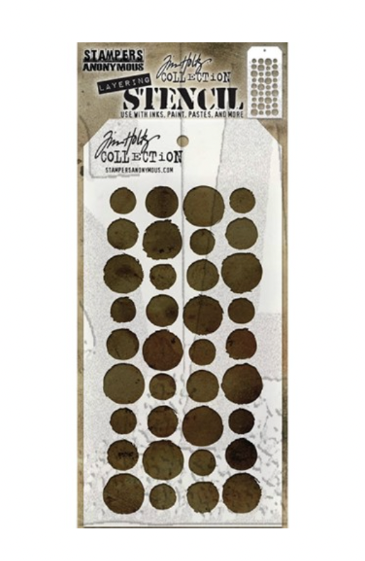 Tim Holtz/ Stampers Anonymous, Layering Stencil THS037