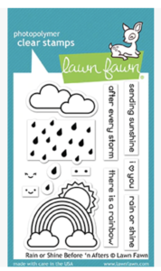 Lawn Fawn, Rain or Shine Before 'n Afters