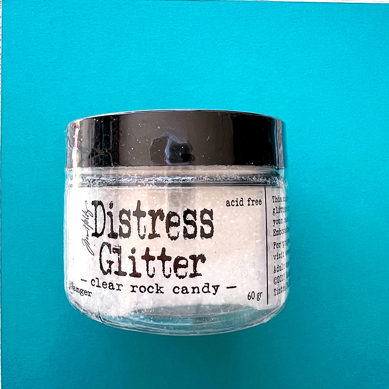 Tim Holtz, Distress Glitter Dust Clear Rock Candy