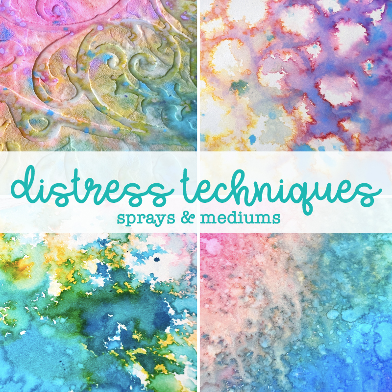  Distress Technique: Sprays & Medium online class