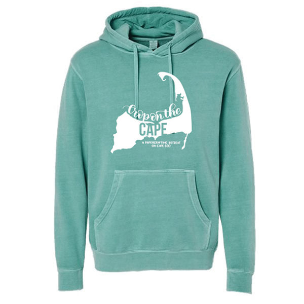 Crop on the Cape, Pullover Hoodie