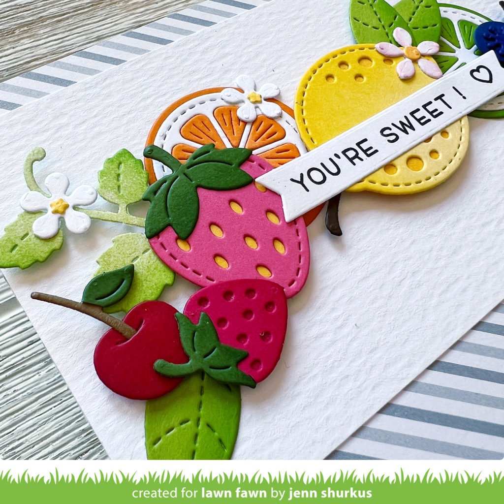Sweet Fruit, Lawn Fawn {creative chick}
