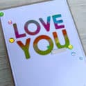 Love You, original card (A2) - Image 2