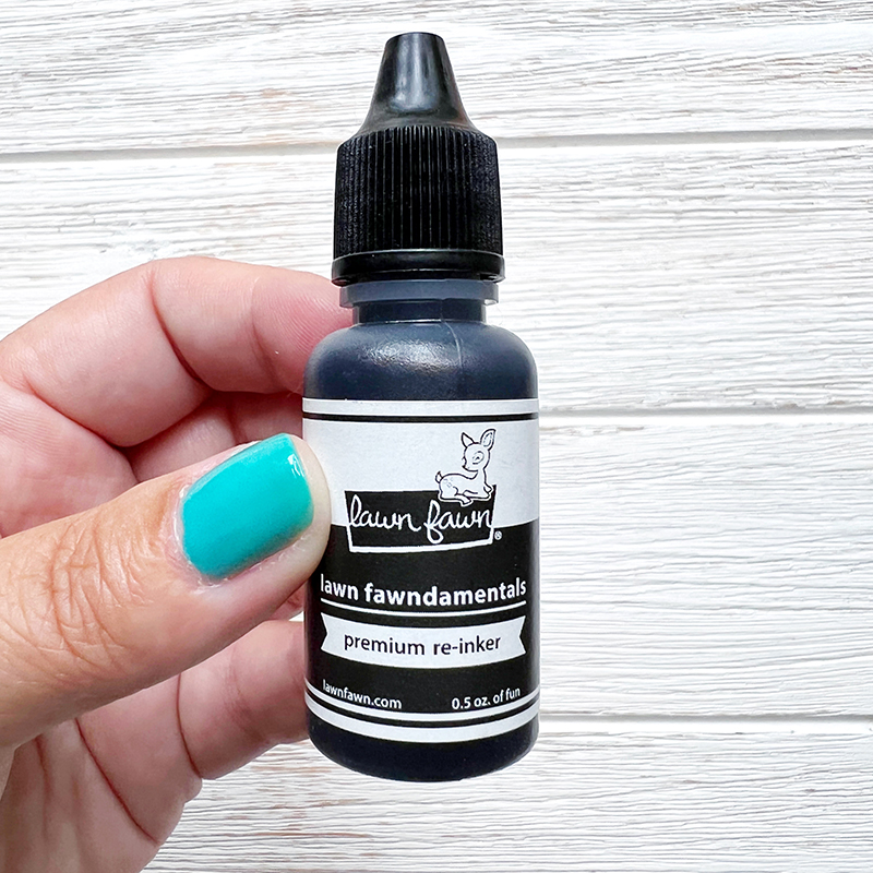 Lawn Fawn Jet Black Ink Refill - {creative chick}