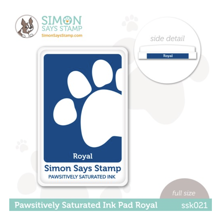 Simon Says Stamp, Pawsitively Saturated Ink Pad Royal