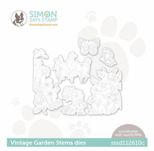 Simon Says Stamp, Vintage Garden Wafer Dies