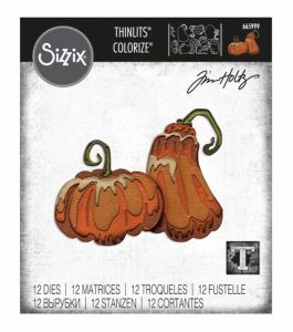 Tim Holtz/Sizzix, Pumpkin Duo Colorize