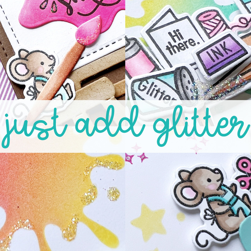 Just Add Glitter - Online Class - {creative chick}